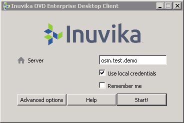 Inuvika OVD Enterprise Desktop Client